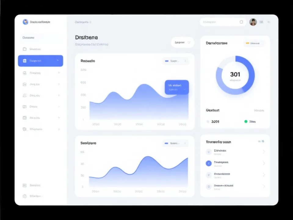 开奖结果查询与走势统计界面示意图